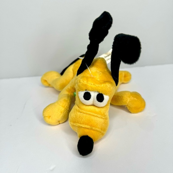 Disney Parks Walt Disney World Pluto Plush Dog with Pin on Paw - Picture 2 of 6